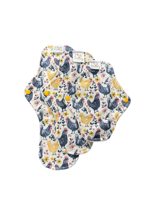 Pink Daisy Organic Cotton Feminine Pads