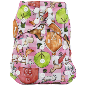 Slim Fit AIO Cloth Diaper