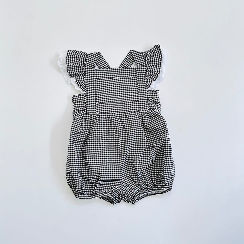 Black Gingham Edward Shirt