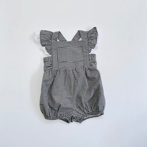 Black Gingham Edward Shirt