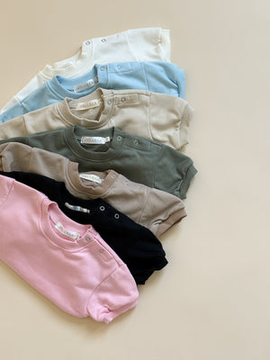 Short Sleeve Bubble Romper - MOOGCO Baby