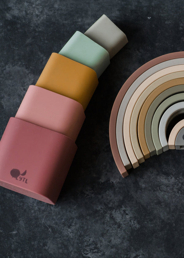 Silicone Stacking Cups – Set of 5 | LYTL®️