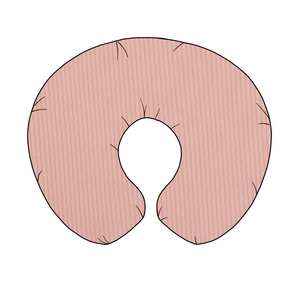 Peony Ribbed Nursing Pillow Cover