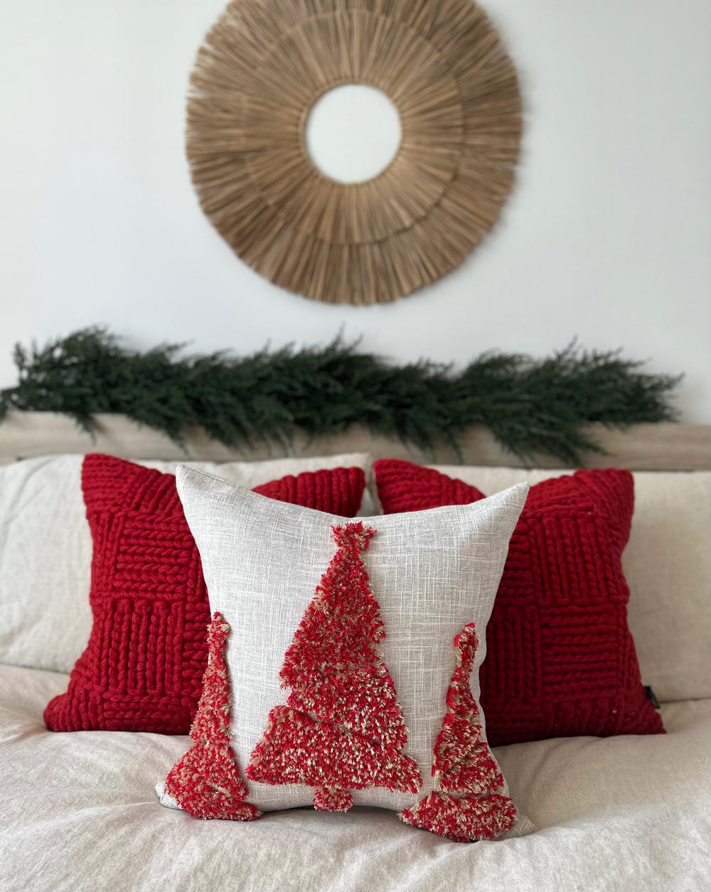 Merry Pillow Cover for babies - soft, cozy, and stylish bedding accessory for nursery decor.