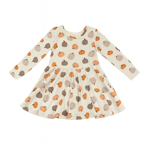 Pumpkins Beige (Bodysuit Dress)