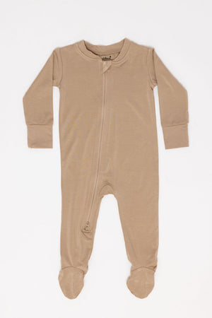 Desert Lark CloudBlend™ Footed Pajamas for babies, soft and cozy sleepwear in a cute design.