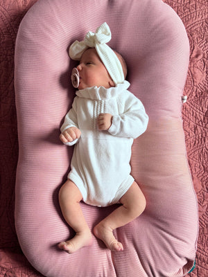 Peony Pink Baby Lounger Cover