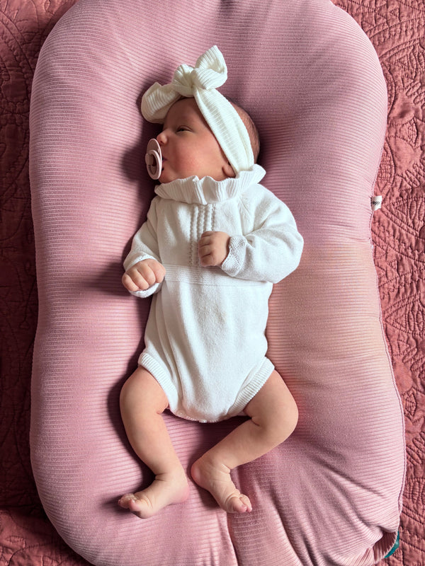 Peony Pink Baby Lounger Cover