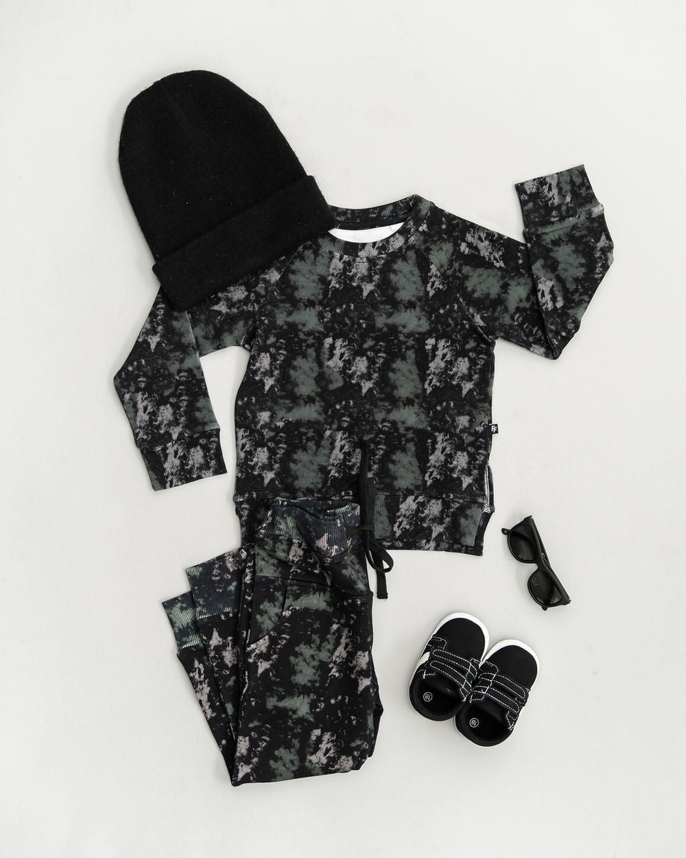 Onyx Tie-Dye Jogger Set