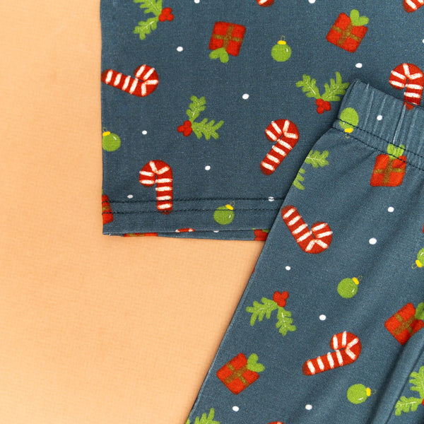 Holiday Long Sleeve Bamboo Sleep Set