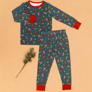 Holiday Long Sleeve Bamboo Sleep Set