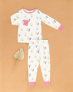 SALE: Dreamcatcher Pink Bamboo Sleep Set