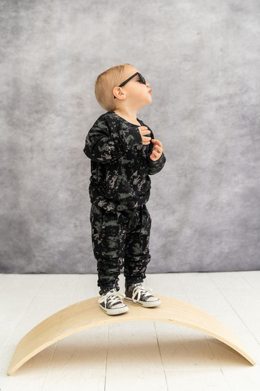 Onyx Tie-Dye Jogger Set