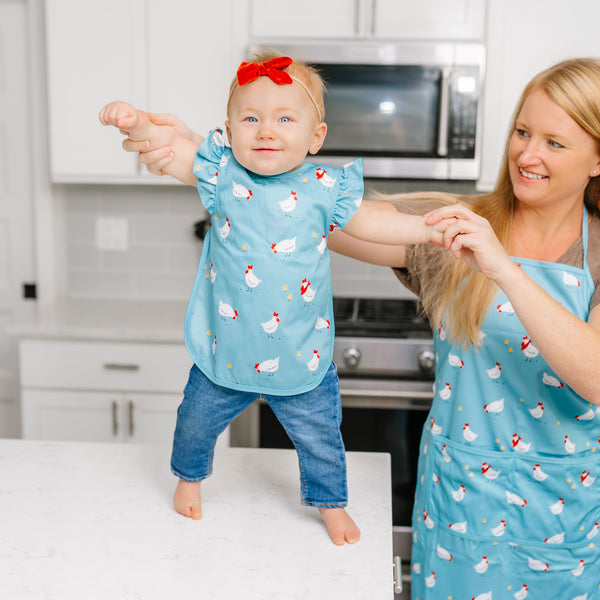 Little Chickies Flutter Bapron SALE **PRESCHOOL SIZE ONLY**