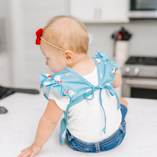 Little Chickies Flutter Bapron SALE **PRESCHOOL SIZE ONLY**