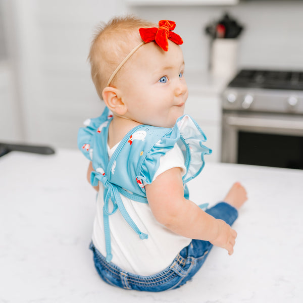 Little Chickies Flutter Bapron SALE **PRESCHOOL SIZE ONLY**