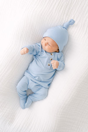 Baby Boy Outfits, Newborn Outfits for Boys, Blue Newborn Outfit - Baby Blue