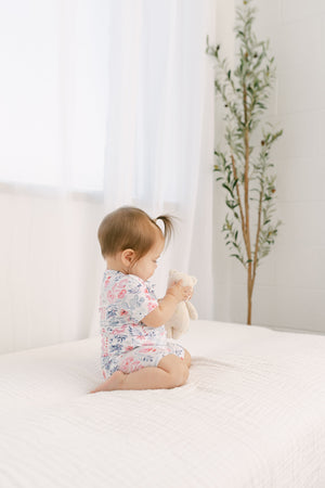 Top and Bottom Shorts Outfit (Newborn - 12 months) Bloom