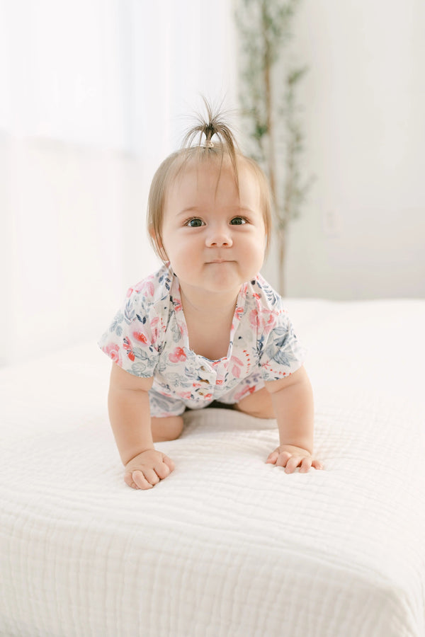 Top and Bottom Shorts Outfit (Newborn - 12 months) Bloom - MOOGCO Baby