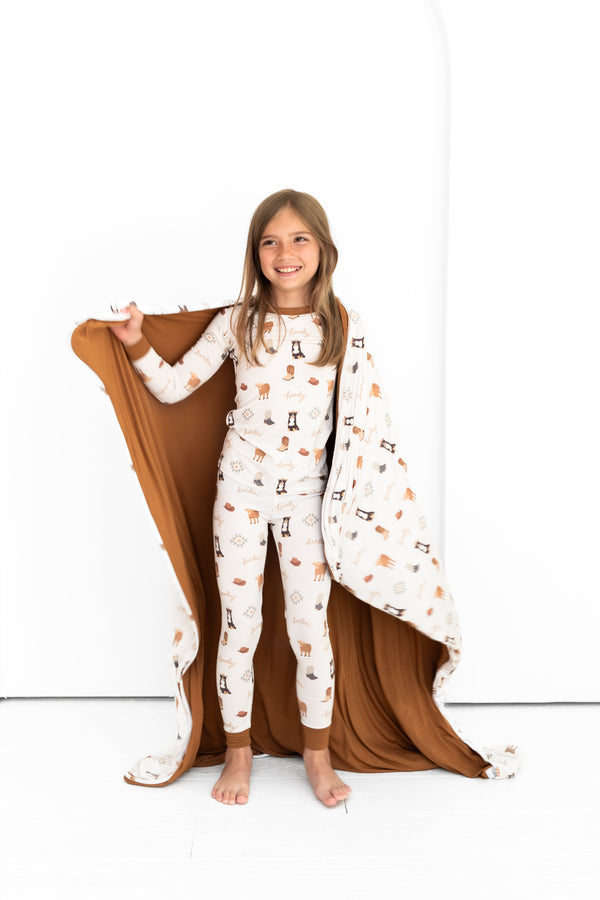 Bedtime Buckaroo Two-Piece Set