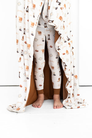 Bedtime Buckaroo Huggable Blanket