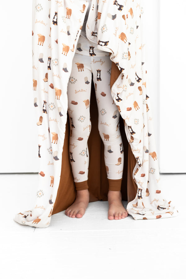 Bedtime Buckaroo Huggable Blanket