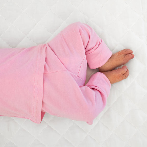 Light Pink Infant 2-Piece Bamboo Set