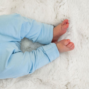 Light Blue Infant 2-Piece Bamboo Set