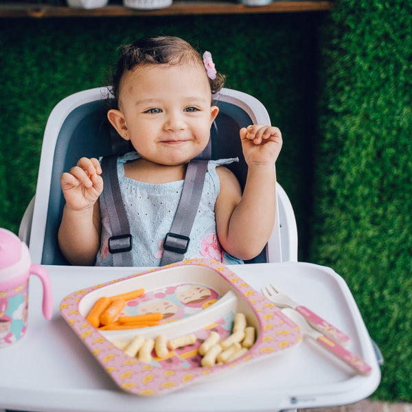 Primo Passi Bamboo Kids Spoon and Fork Set Metoo 5.25"