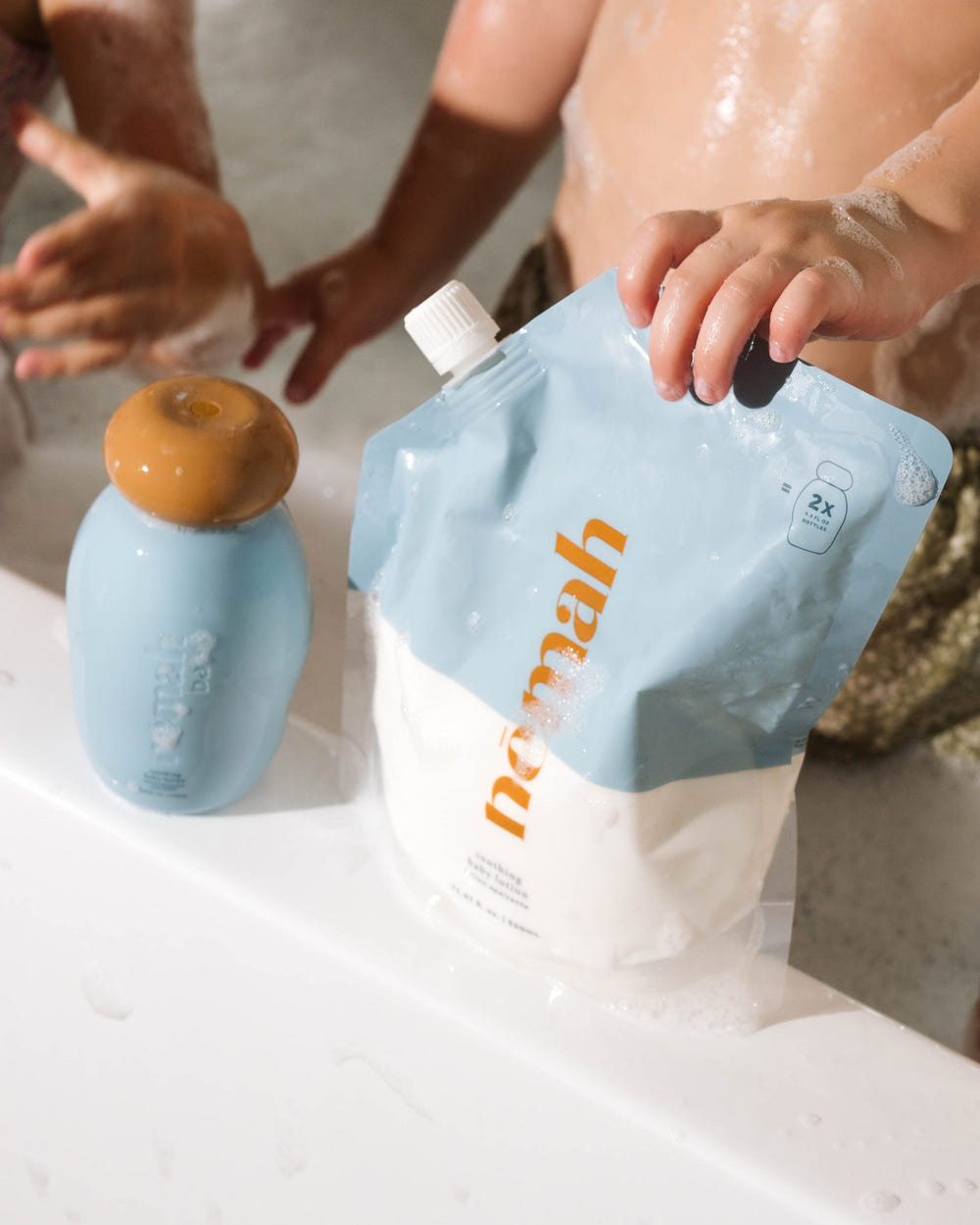 Soothing Baby Lotion Refill for gentle skincare, perfect for keeping your baby's skin soft and hydrated.