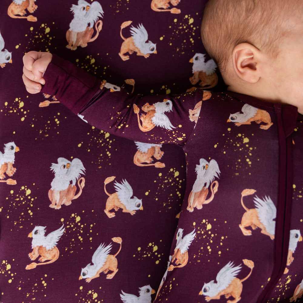 Griffin Bamboo Convertible Footie