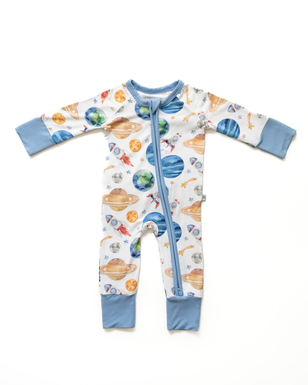 Out Of This World Zipper Lounger for babies in soft fabric, perfect for cozy lounging and playtime.