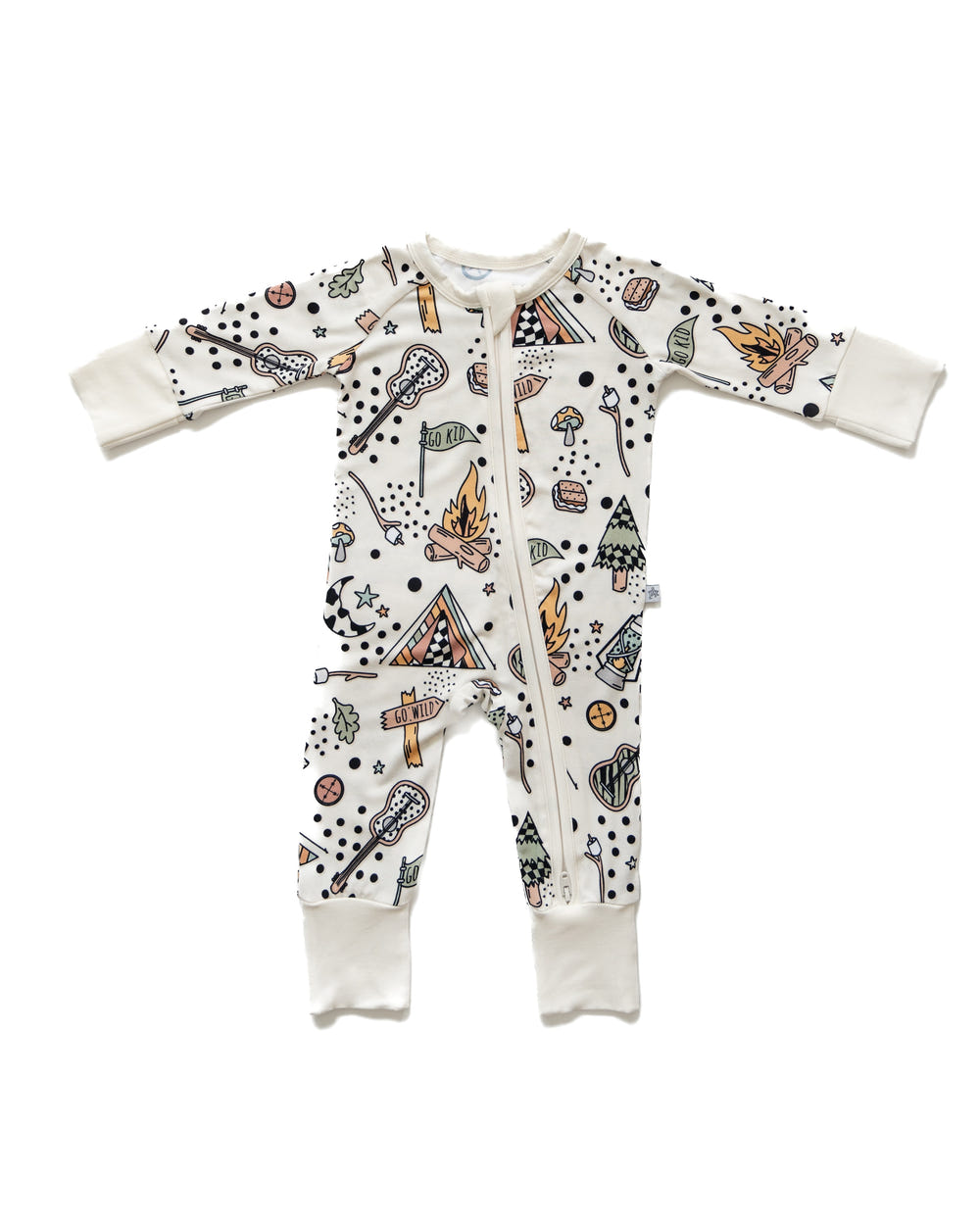 Cozy Camp Hugga Zipper Lounger for babies, perfect for lounging and comfort in stylish loungewear.