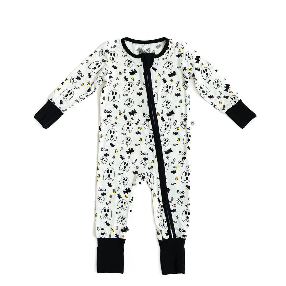 SALE: Halloween Black Trim Onesie