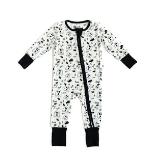 SALE: Halloween Black Trim Onesie