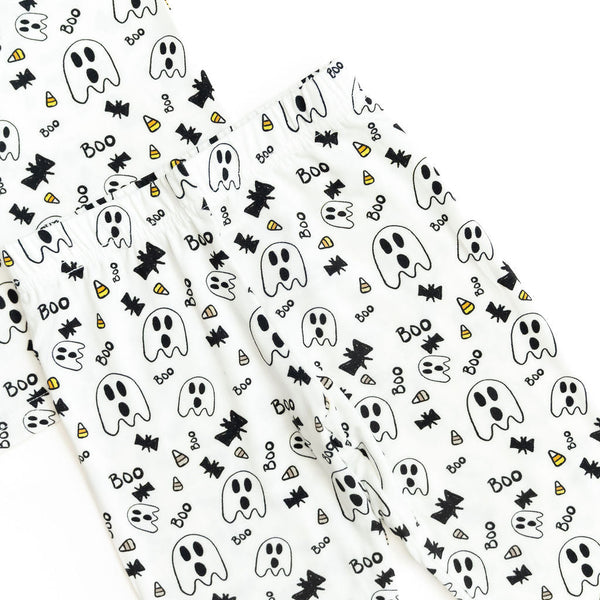 SALE: Halloween Black Long Sleeve Bamboo Sleep Set