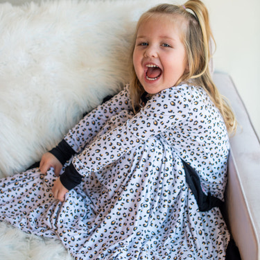 Allie Bamboo Ruffle Toddler Blanket - MOOGCO Baby