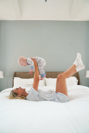 Western Blues Striped - Bamboo Sleeper