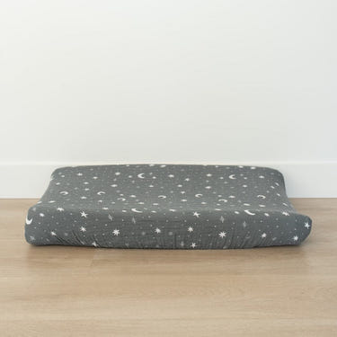 Night Sky Muslin Changing Pad Cover - MOOGCO Baby