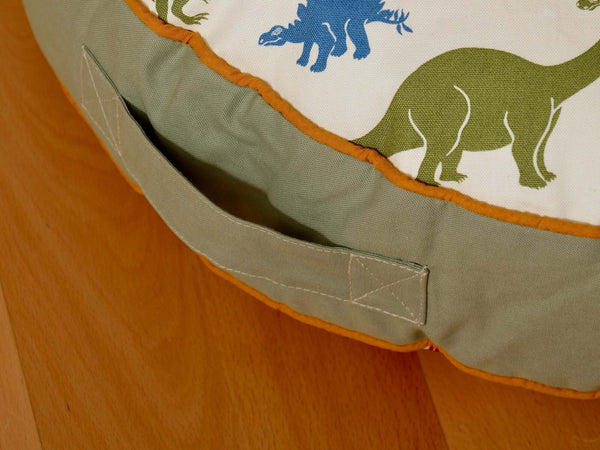 Kids Floor Pillow | Montessori Play Mat | Large Toddler Cushion | Reading Nook Pillow | Yoga Pad for Kids | Play & Nap Mat