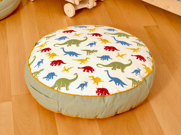 Kids Floor Pillow | Montessori Play Mat | Large Toddler Cushion | Reading Nook Pillow | Yoga Pad for Kids | Play & Nap Mat