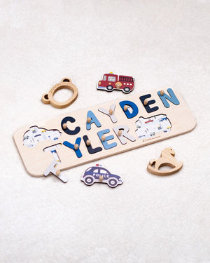 Cars Double Name Puzzle