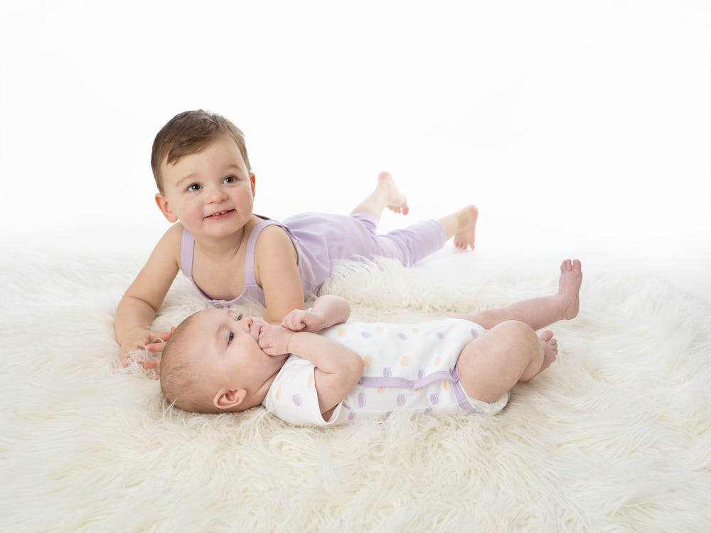 Organic Cotton Pride Kimono Onesie in Macarons color, short sleeve, perfect for babies.
