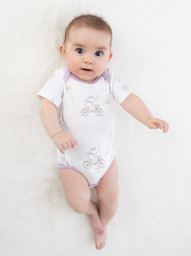 Organic Cotton Joy Bodysuit - Paris