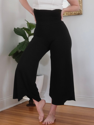 Flow Pant | Black - Final Sale - MOOGCO Baby