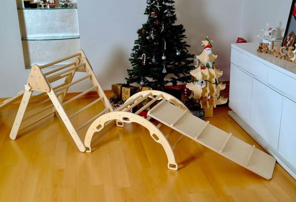 Kidodido Montessori Climbing Set 5 Pieces Birch Plywood Playset