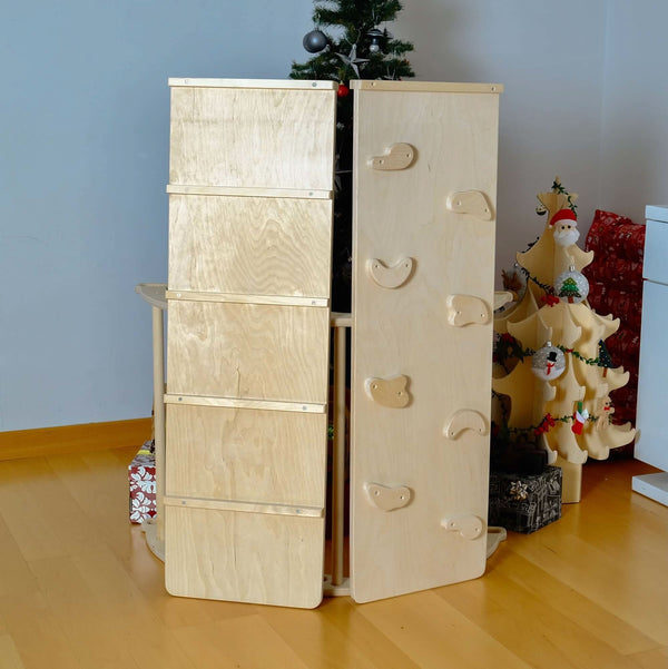 Kidodido Montessori Climbing Set 5 Pieces Birch Plywood Playset