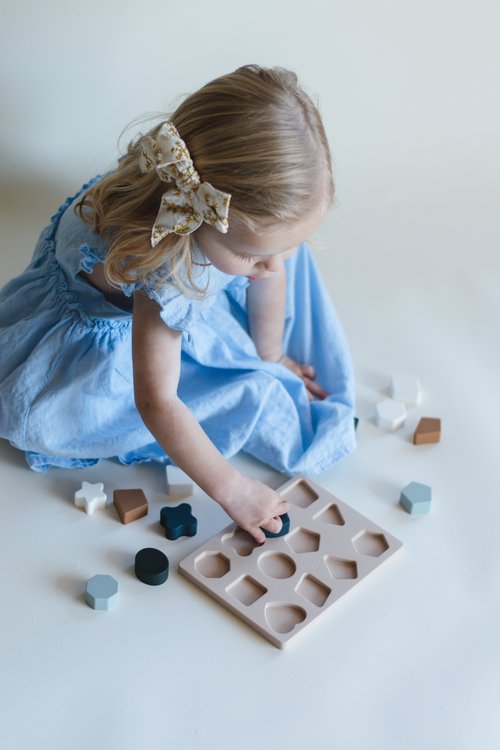 Silicone Mini Shape Puzzle