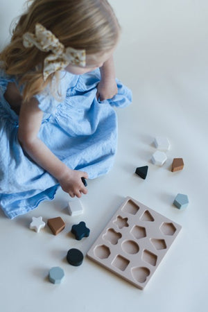 Silicone Mini Shape Puzzle