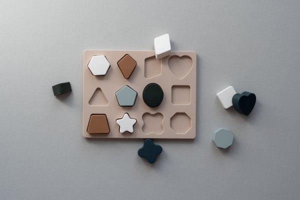 Silicone Mini Shape Puzzle